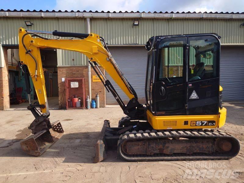JCB 57 C-1 حفارات صغيرة أقل من 7 طن (حفارات صغيرة)