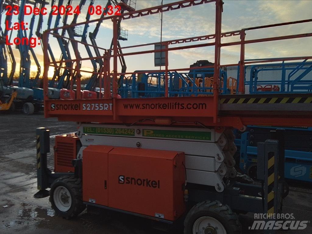 Snorkel S 2755 RT رافعات مقصية الشكل