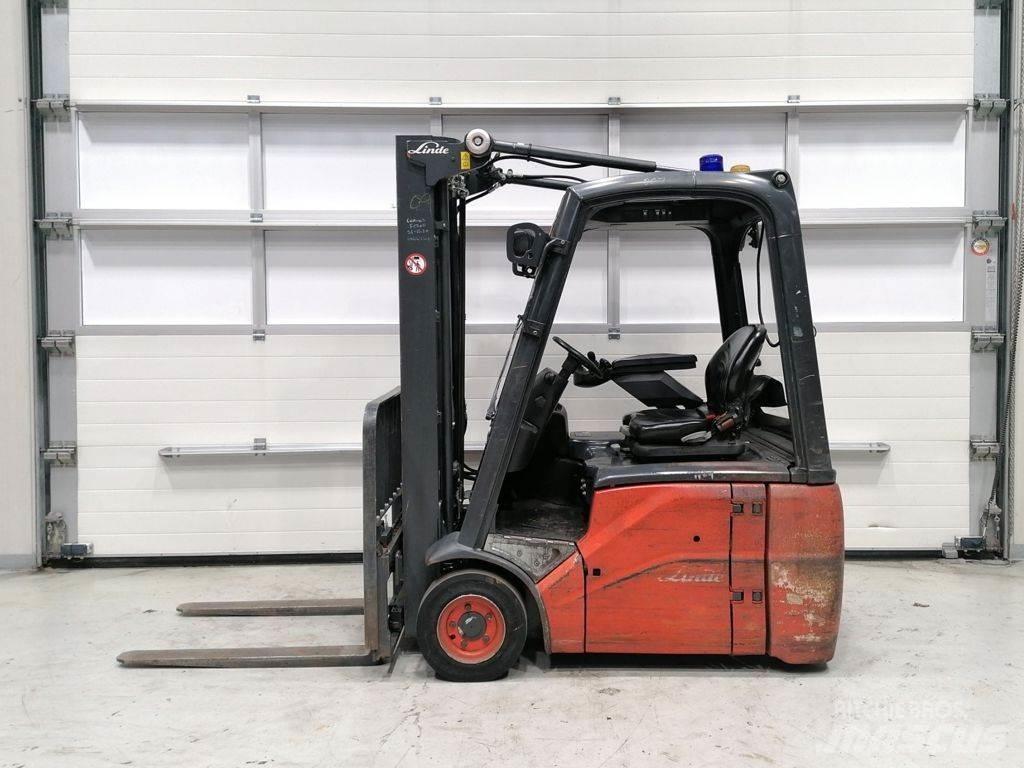 Linde E16C-01 شاحنات ذات رافعات شوكية تعمل بالكهرباء