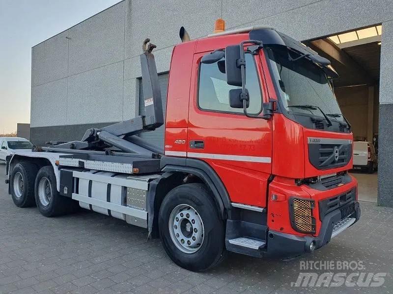 Volvo FMX 420 شاحنات الرافعات الخطافية