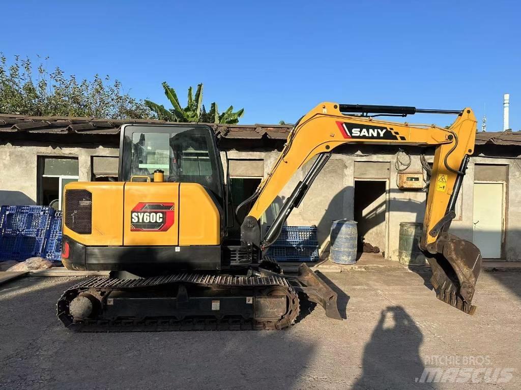 Sany SY 60 C حفارات صغيرة أقل من 7 طن (حفارات صغيرة)