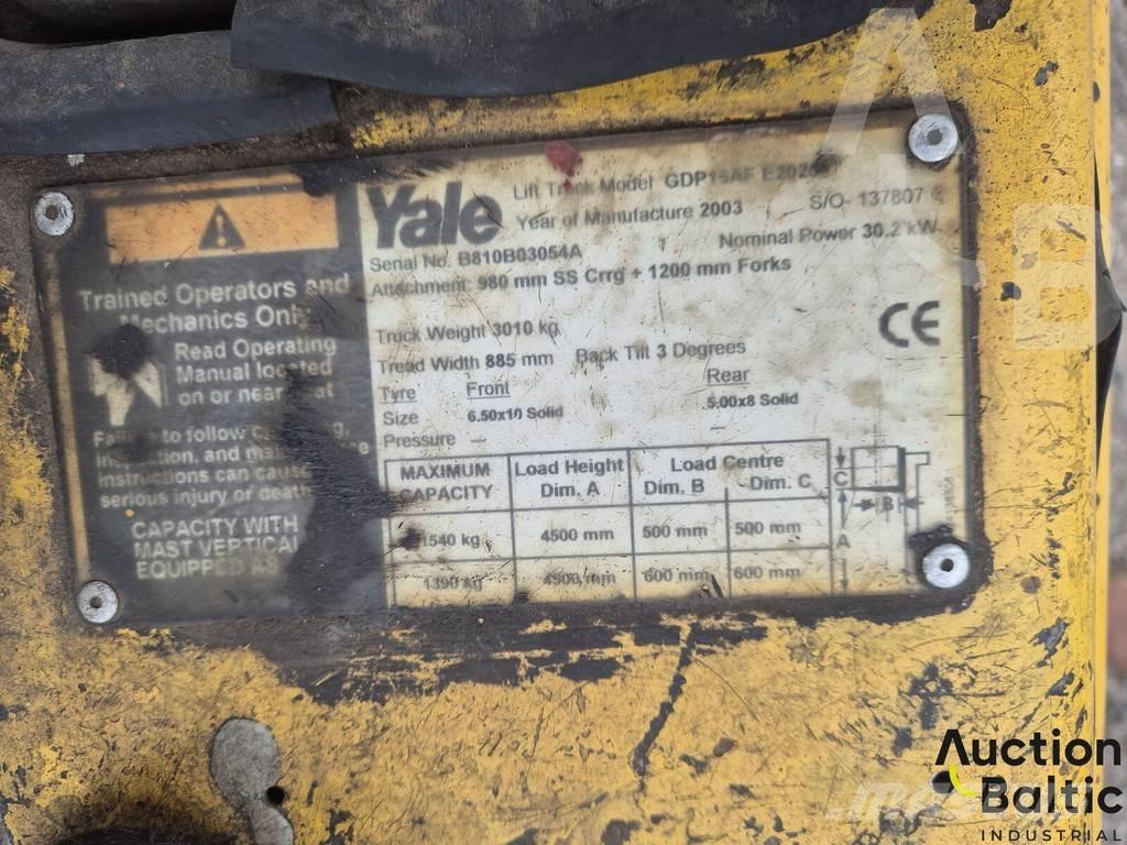 Yale GDP16AF شاحنات الديزل