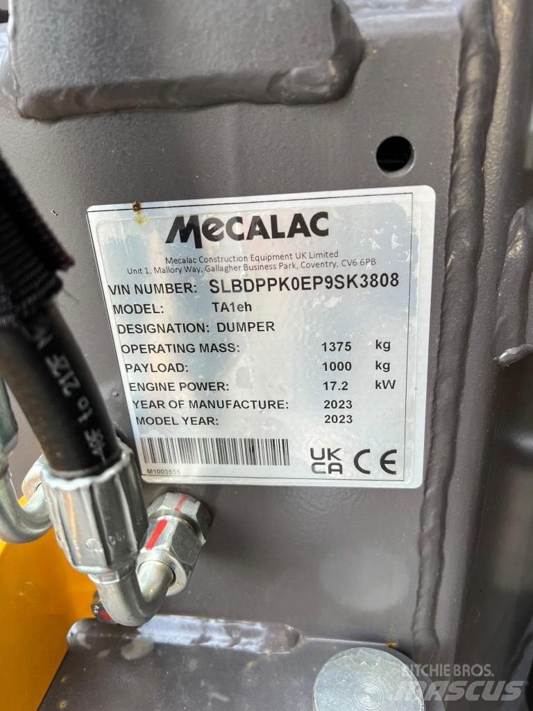 Mecalac TA 1 EH ساحبات مفصلية