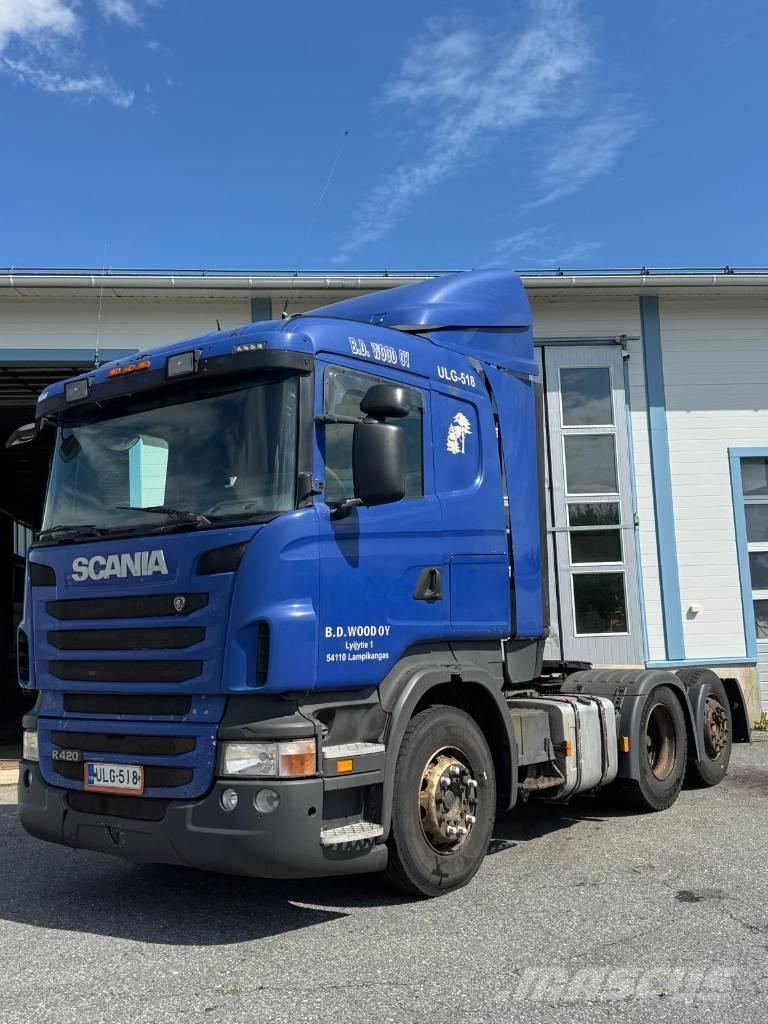 Scania R 420 وحدات الجر