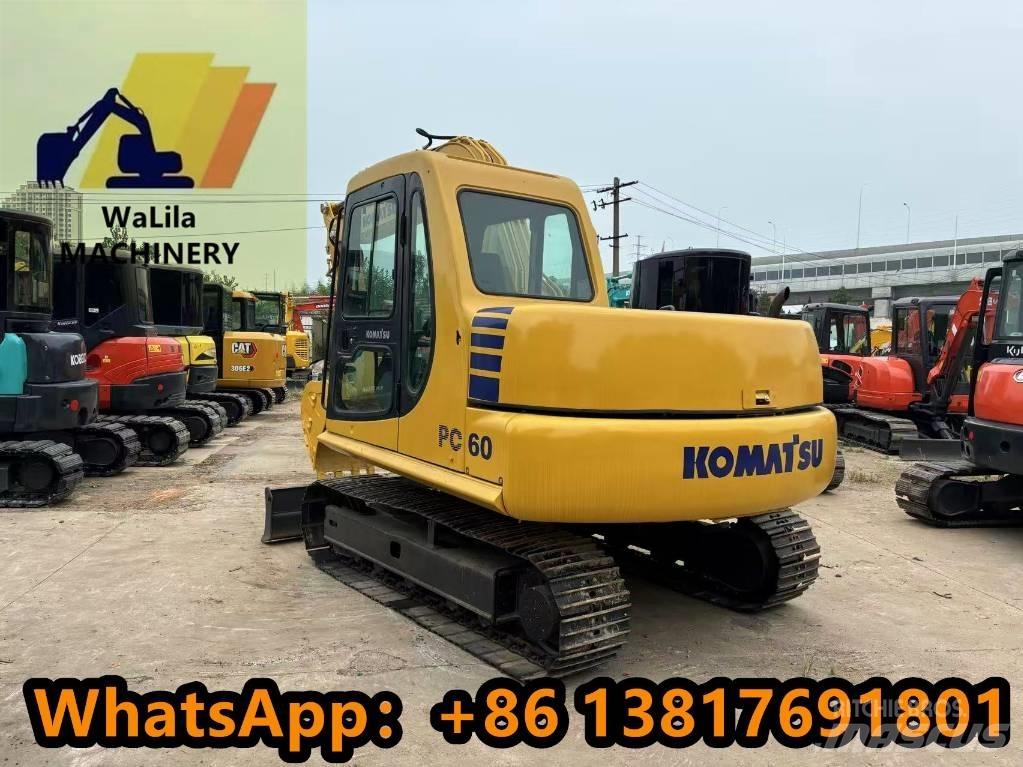 Komatsu PC 60-7 حفارات صغيرة أقل من 7 طن (حفارات صغيرة)