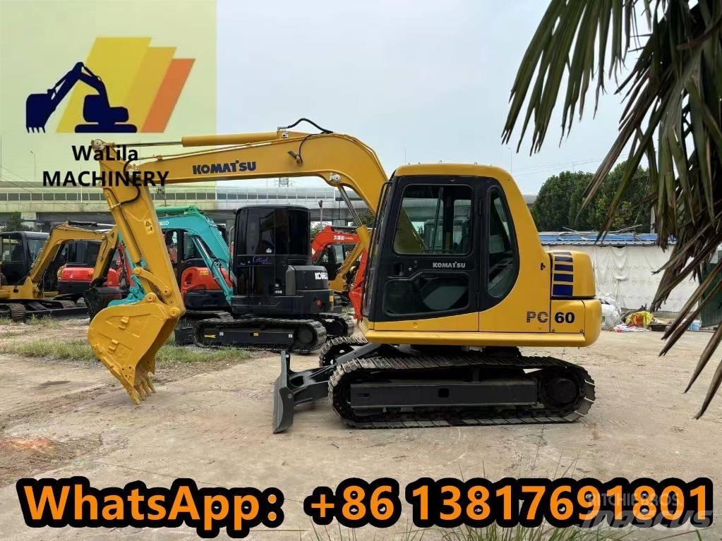 Komatsu PC 60-7 حفارات صغيرة أقل من 7 طن (حفارات صغيرة)