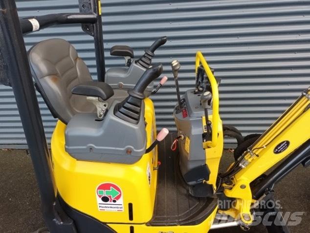 Yanmar vio12 حفارات صغيرة أقل من 7 طن (حفارات صغيرة)