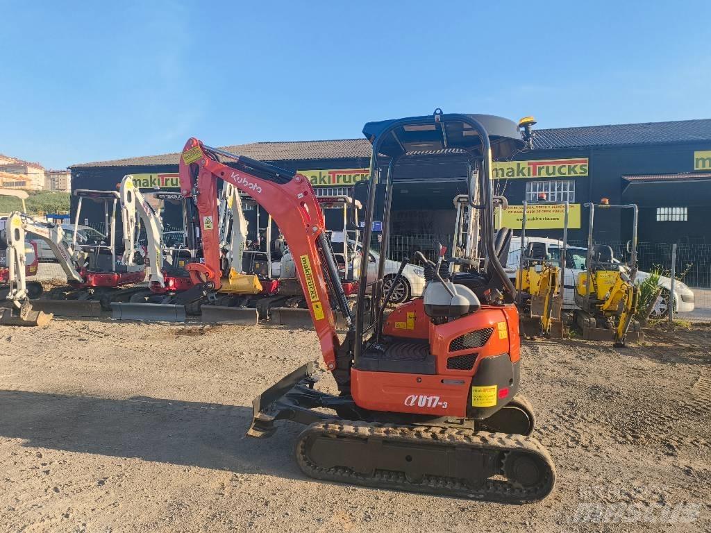Kubota U 17-3 حفارات صغيرة أقل من 7 طن (حفارات صغيرة)