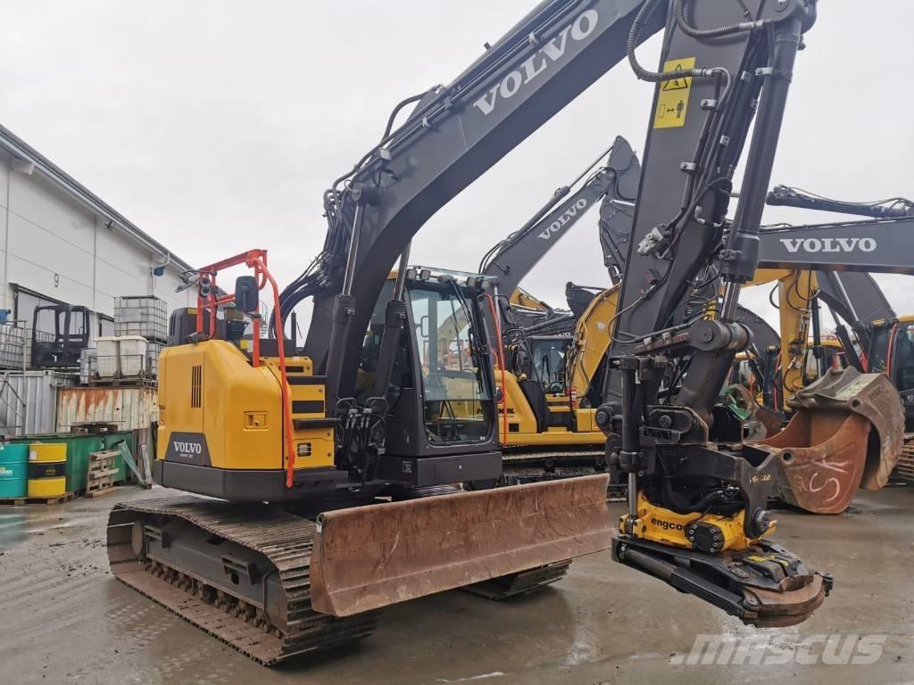 Volvo ECR 145 EL حفارات زحافة