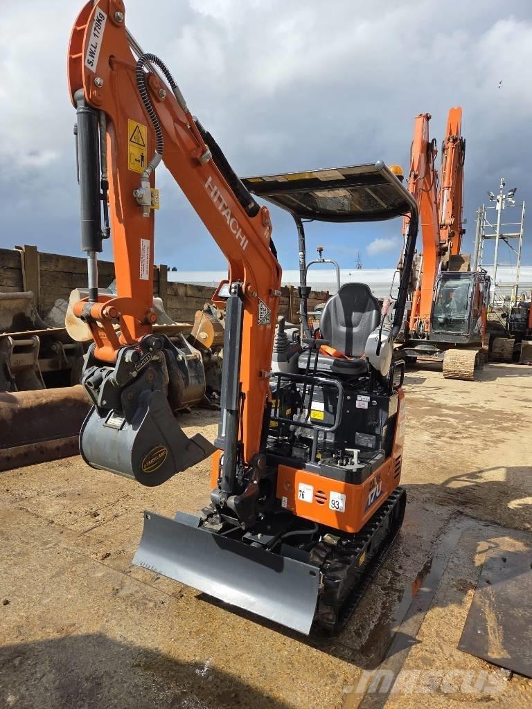 Hitachi ZX 17 U-6 حفارات صغيرة أقل من 7 طن (حفارات صغيرة)