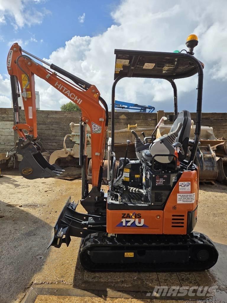 Hitachi ZX 17 U-6 حفارات صغيرة أقل من 7 طن (حفارات صغيرة)