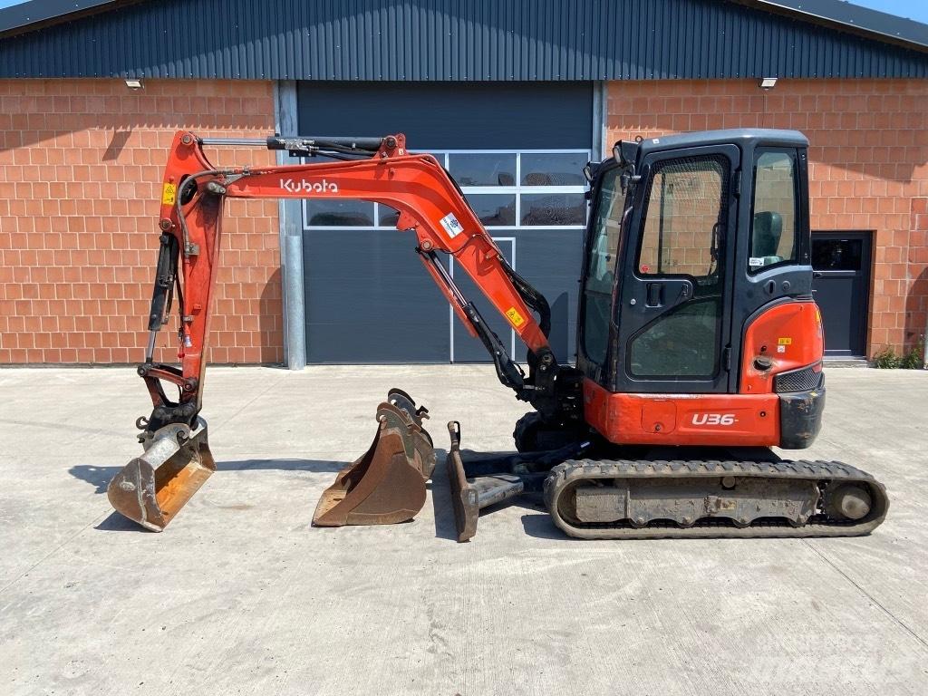 Kubota U 36-4 حفارات صغيرة أقل من 7 طن (حفارات صغيرة)
