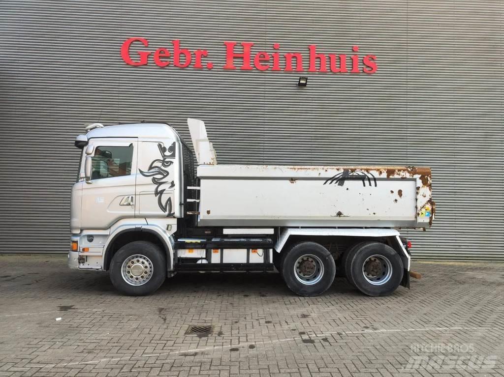 Scania R580 6x4 شاحنات قلابة
