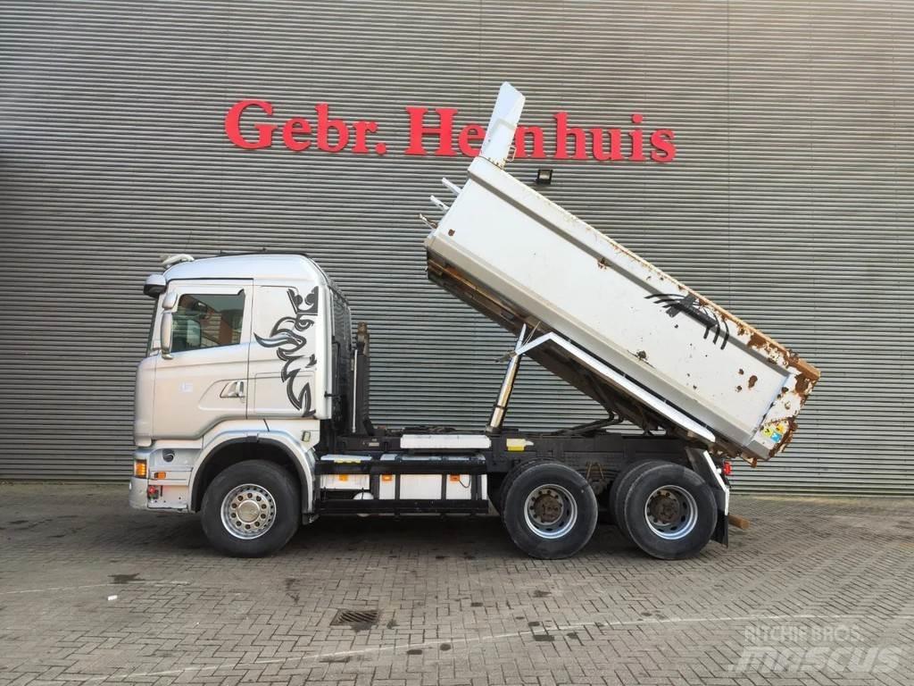 Scania R580 6x4 شاحنات قلابة