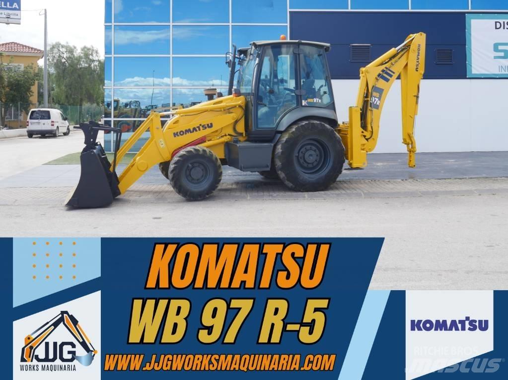 Komatsu WB 97 R لوادر ذات جرافات عكسية