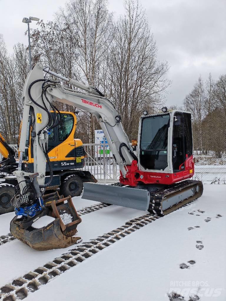 Takeuchi TB 260 حفارات صغيرة أقل من 7 طن (حفارات صغيرة)