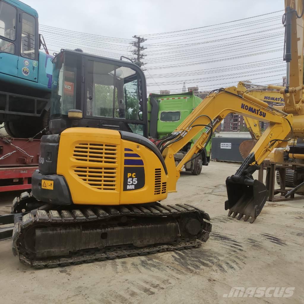 Komatsu PC 55 MR حفارات صغيرة أقل من 7 طن (حفارات صغيرة)