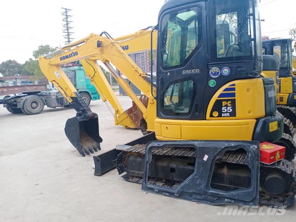 Komatsu PC 55 MR حفارات صغيرة أقل من 7 طن (حفارات صغيرة)