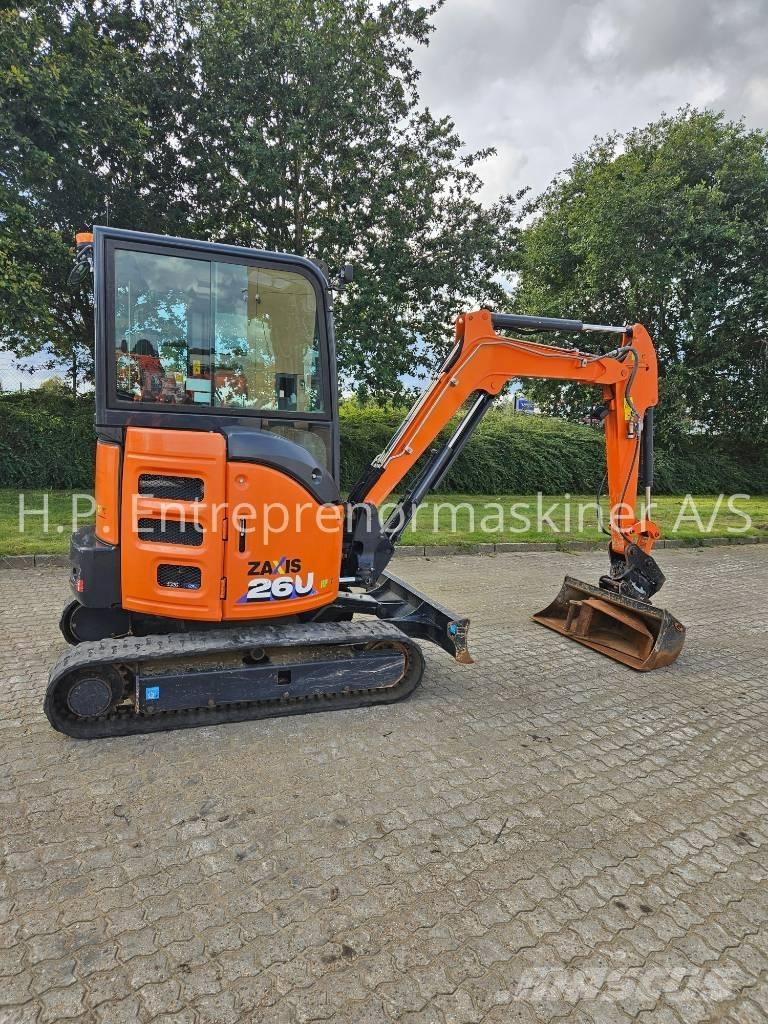 Hitachi ZX 26 U-6 CR حفارات صغيرة أقل من 7 طن (حفارات صغيرة)