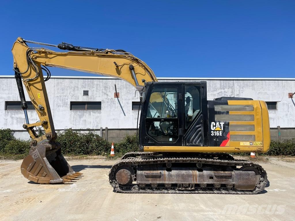 CAT 316 EL حفارات زحافة