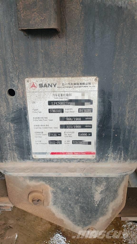 Sany STC1300C8 رافعات صالحة لكل أنواع الطرق