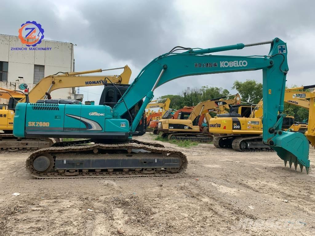 Kobelco SK 260 LC حفارات زحافة
