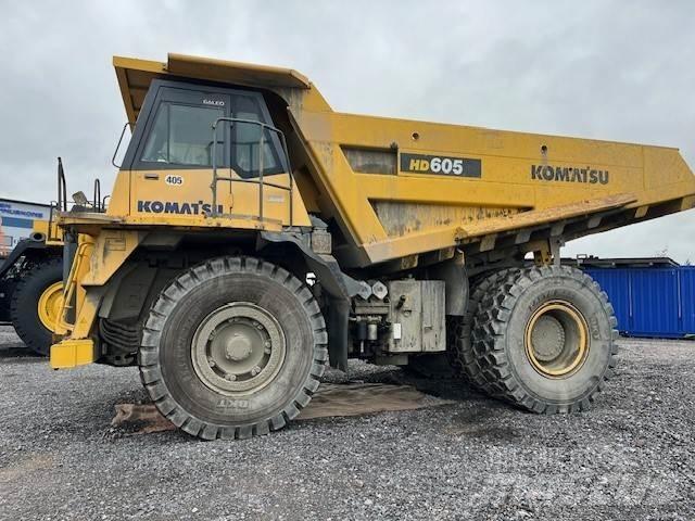 Komatsu HD 605-7EO شاحنات المخلفات الصلبة