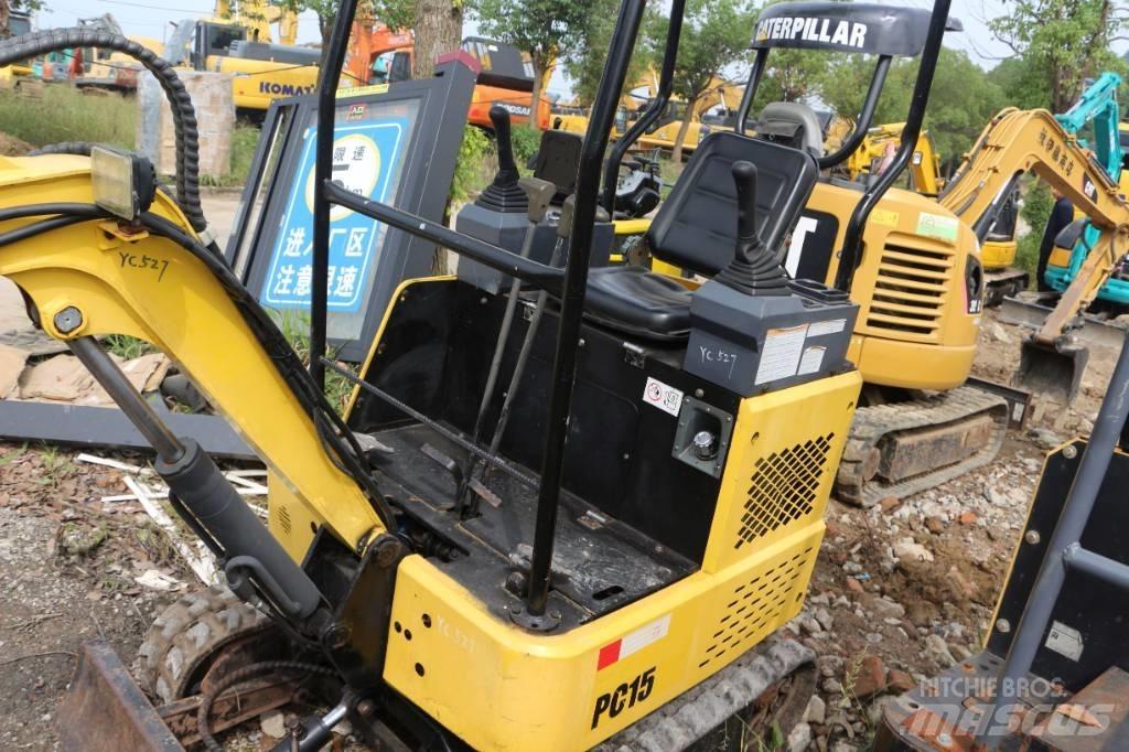 Komatsu pc 15 حفارات صغيرة أقل من 7 طن (حفارات صغيرة)