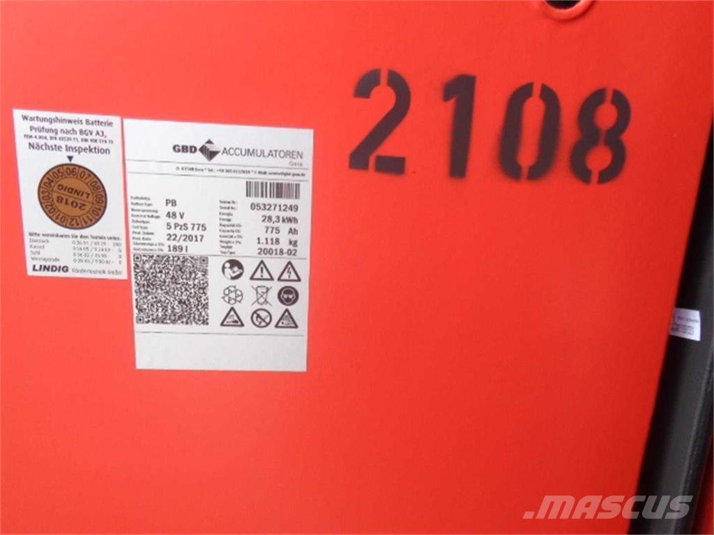 Linde E20PH شاحنات ذات رافعات شوكية تعمل بالكهرباء