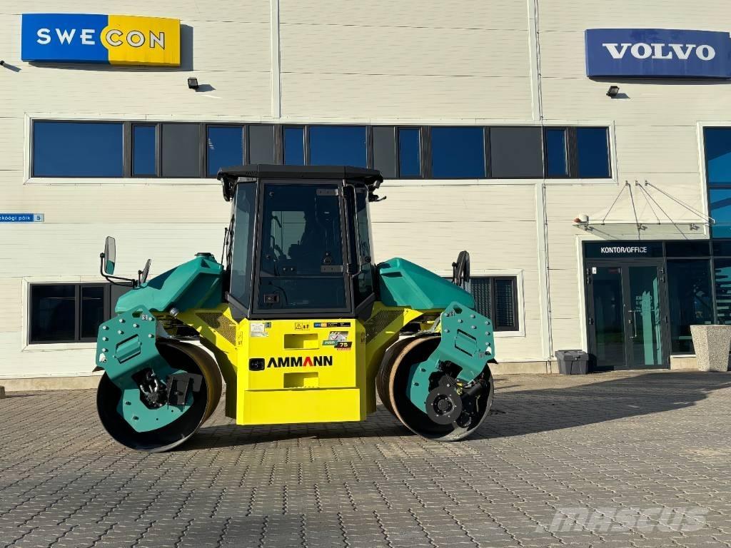Ammann ARP 75 مداحل ثنائية الاسطوانة