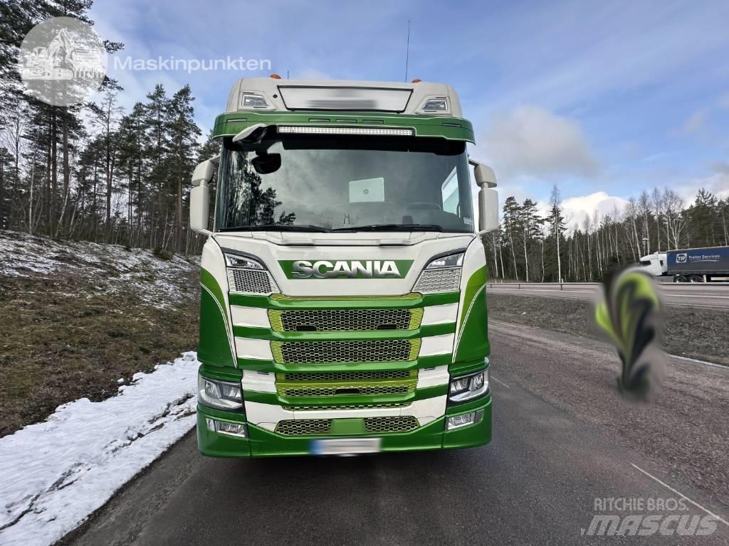 Scania R 650 شاحنات أشجار