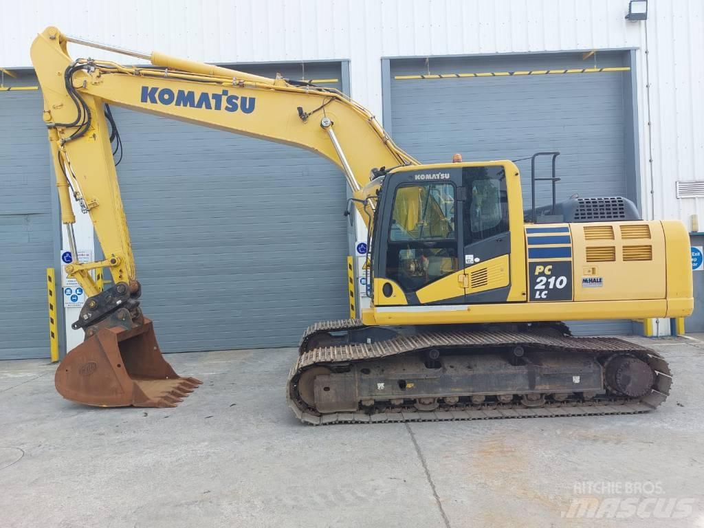 Komatsu PC210LC-10 حفارات زحافة