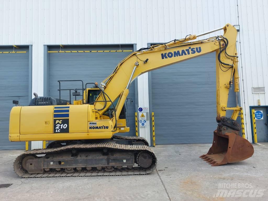 Komatsu PC210LC-10 حفارات زحافة
