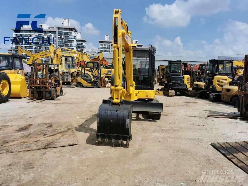 Komatsu pc55mr حفارات زحافة