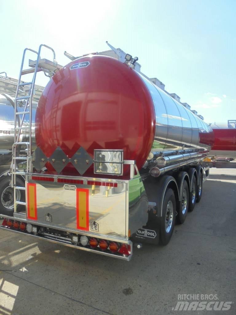 Van Hool 45000 liter نصف مقطورات مقطورة 