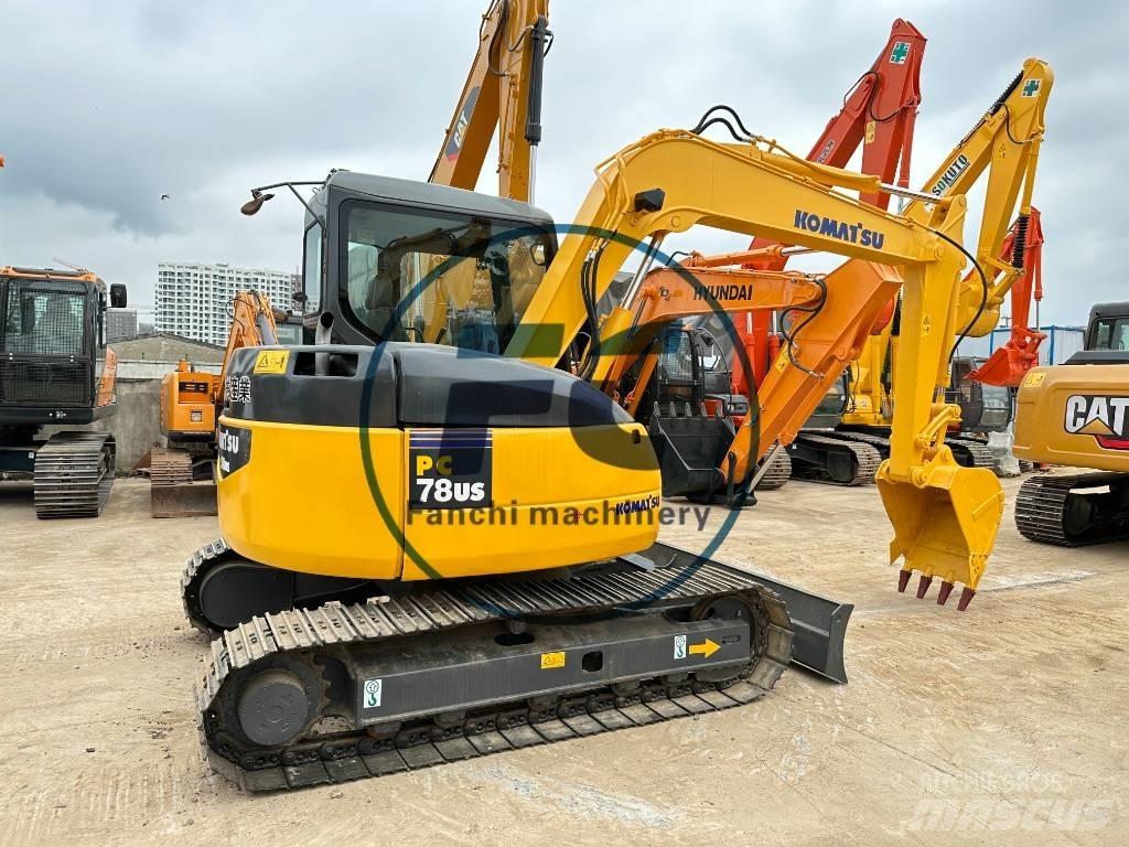 Komatsu PC 78 US حفارات صغيرة أقل من 7 طن (حفارات صغيرة)