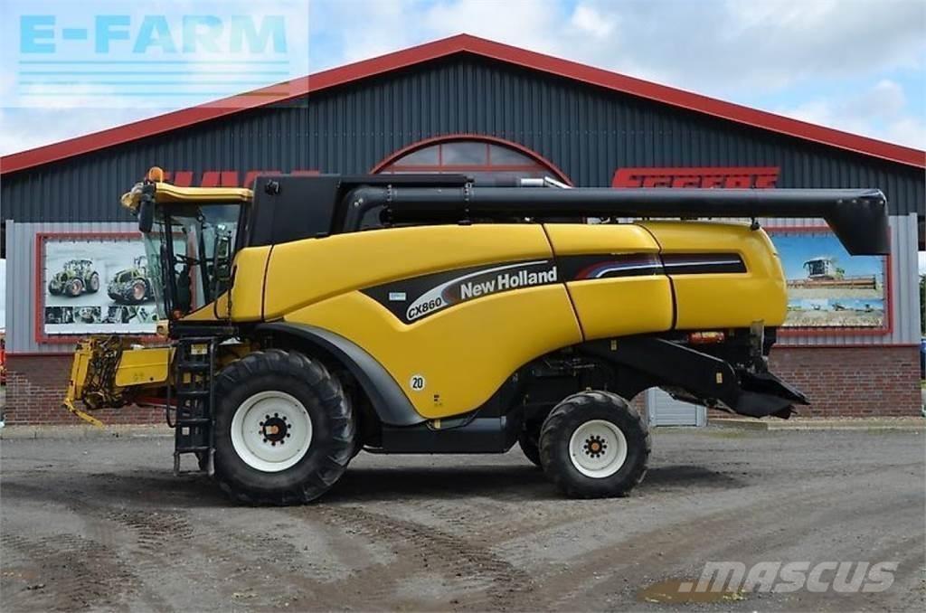 New Holland cx 860 حصادات