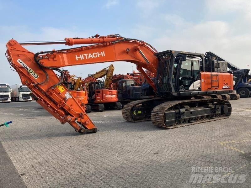 Hitachi ZX490LCH-6 حفارات زحافة