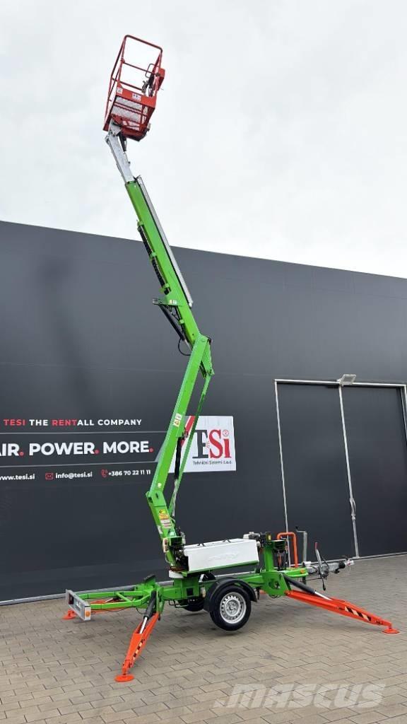 Niftylift 120 TPE المنصات الهوائية المثبتة على مقطورة