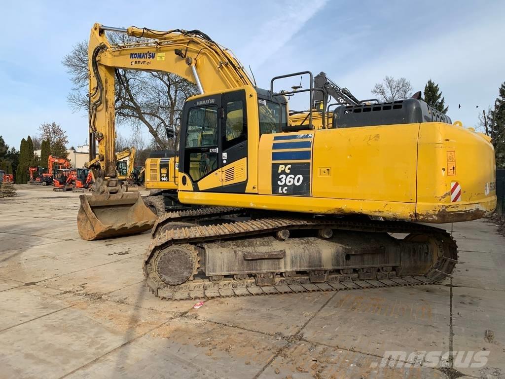 Komatsu PC 360 LC-10 حفارات زحافة