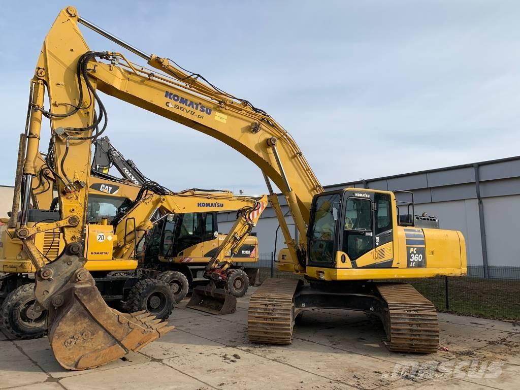 Komatsu PC 360 LC-10 حفارات زحافة