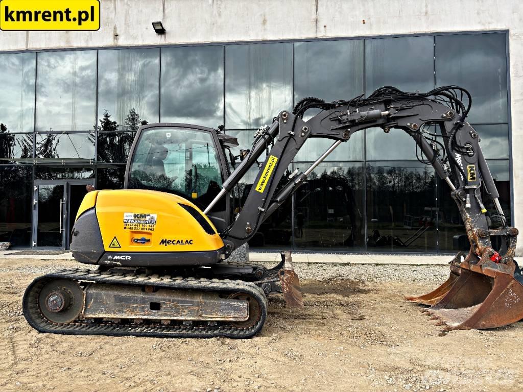 Mecalac 8 M CR حفارات وسط 7 طن - 12 طن