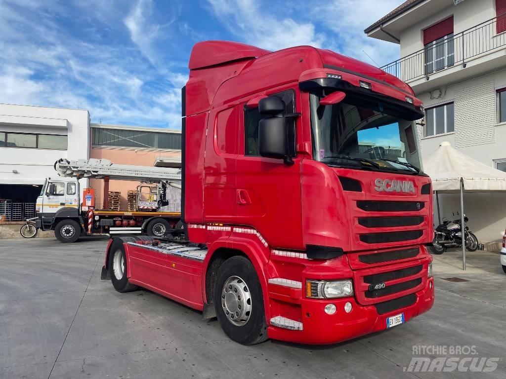 Scania R 490 وحدات الجر