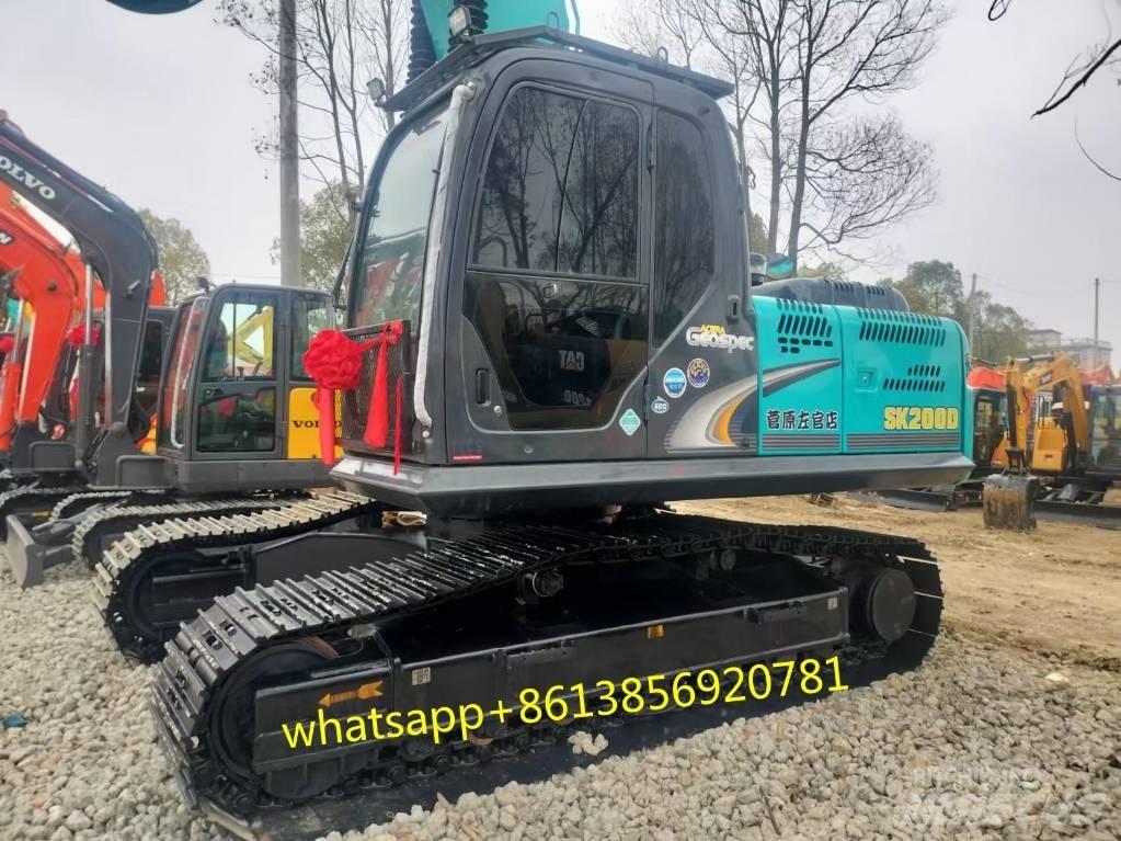 Kobelco SK 200 حفارات زحافة