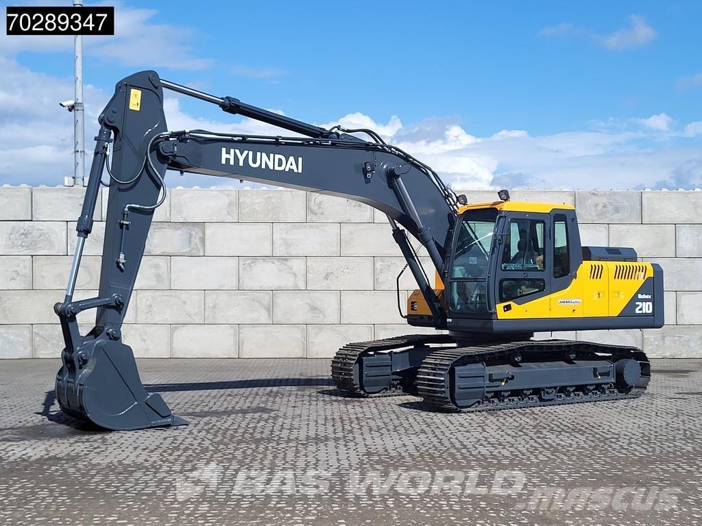 Hyundai R210 حفارات زحافة