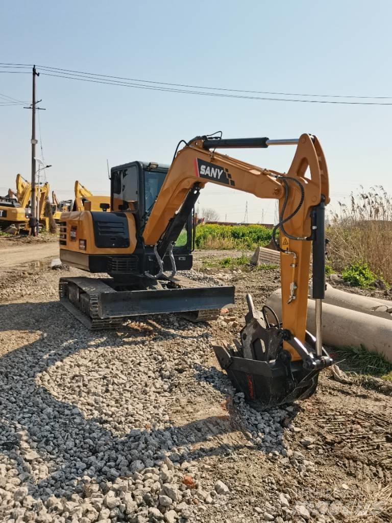 Sany SY 60 C حفارات زحافة