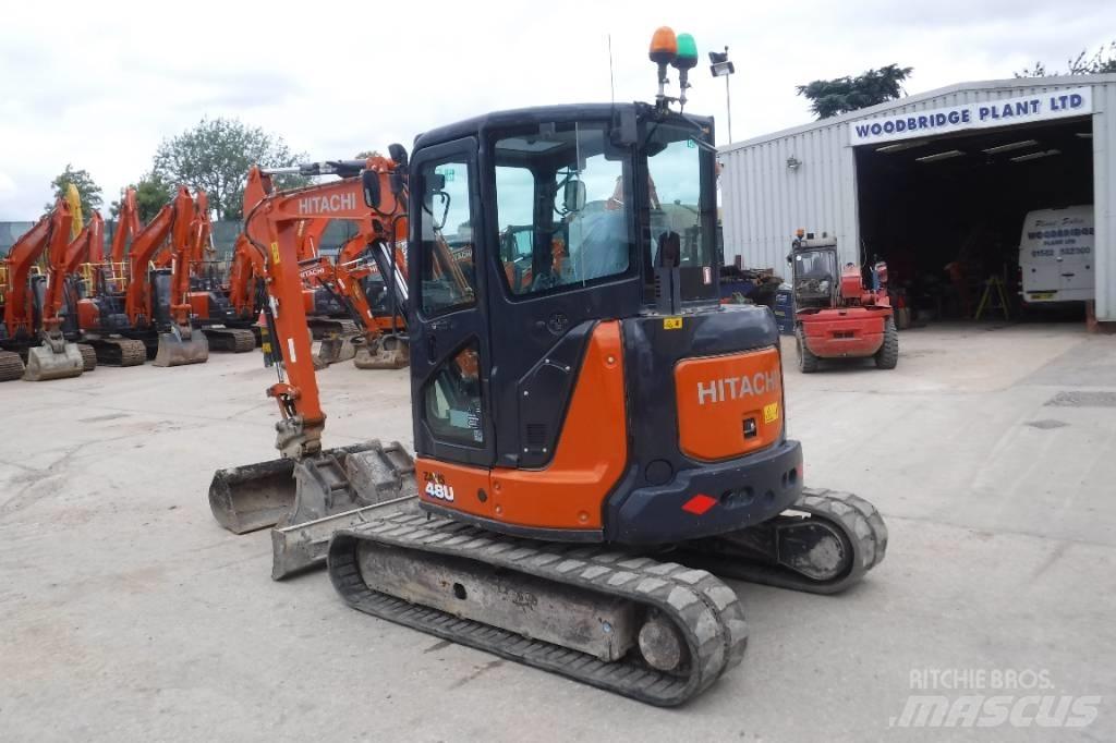 Hitachi ZX 48 U-6 حفارات صغيرة أقل من 7 طن (حفارات صغيرة)
