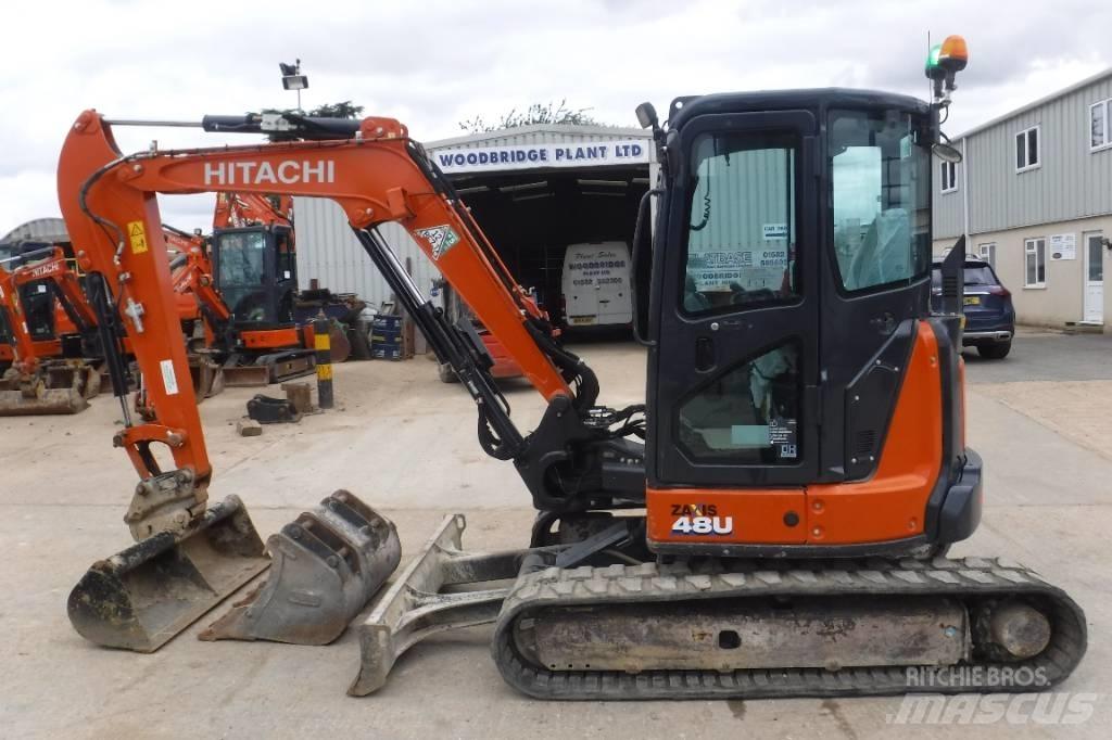 Hitachi ZX 48 U-6 حفارات صغيرة أقل من 7 طن (حفارات صغيرة)