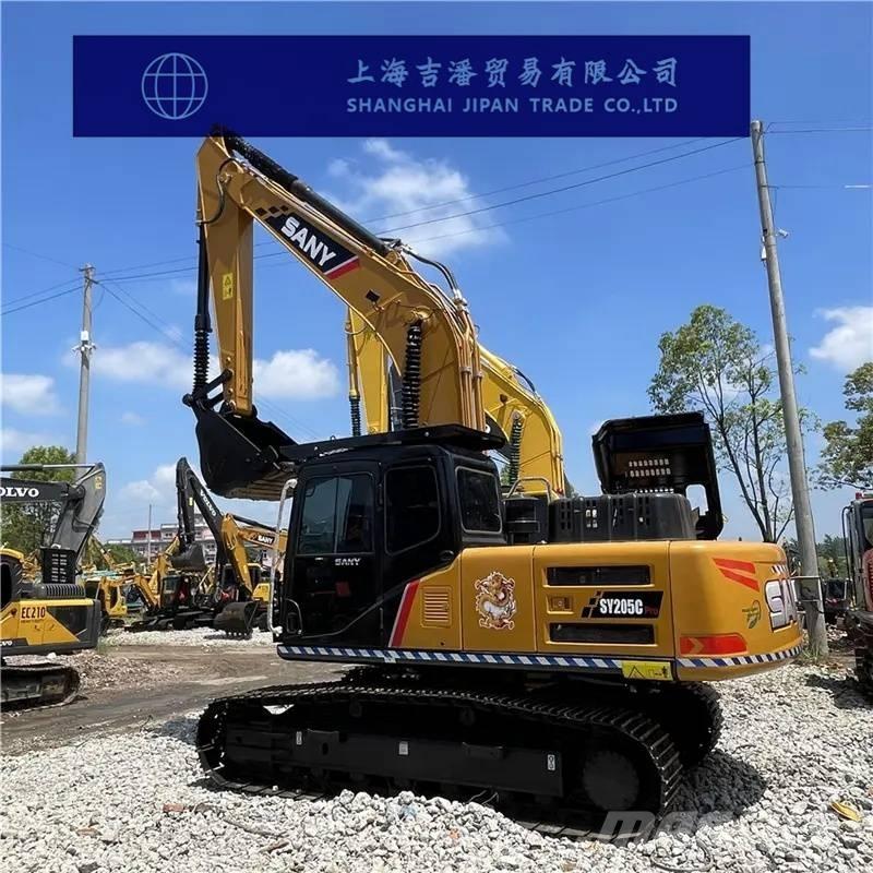 Sany SY 205 C حفارات وسط 7 طن - 12 طن