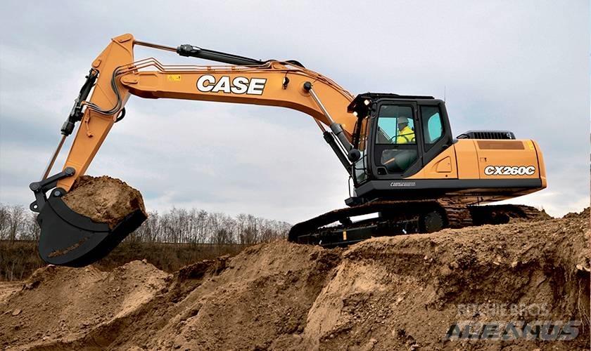 CASE CX 260 C حفارات زحافة